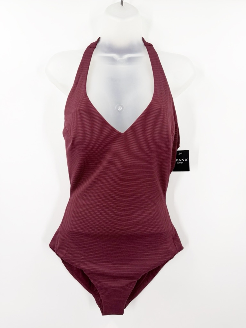 Spanx Pique Shaping Halter One Piece